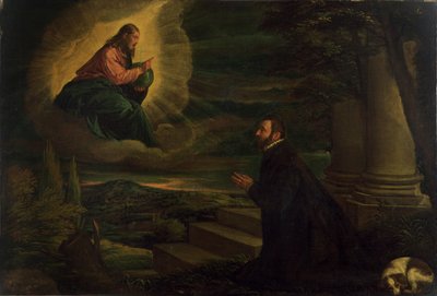 Christ Appearing to a Nobleman by Leandro da Ponte Bassano